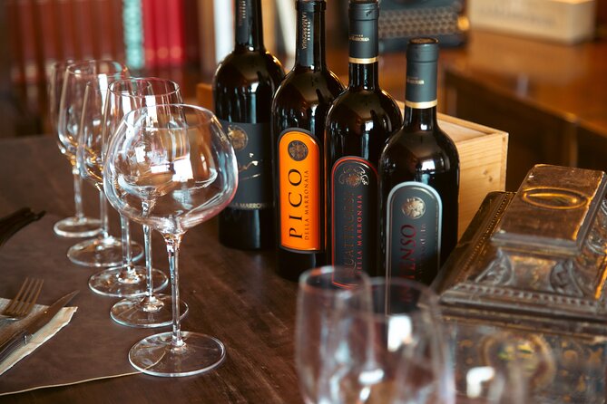 Private Tuscan Lunch with Wine & Evo oil tasting in the Vineyard - Wine, olive oil, and balsamic tasting