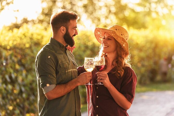 Private Vineyard Tour with Dinner Under the Stars in Karnas - A first glass of Karnas White Zinfandel 2022