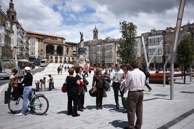 Rioja wine region with visit to winery & Vitoria-Gasteiz - Lunch and free time in Laguardia