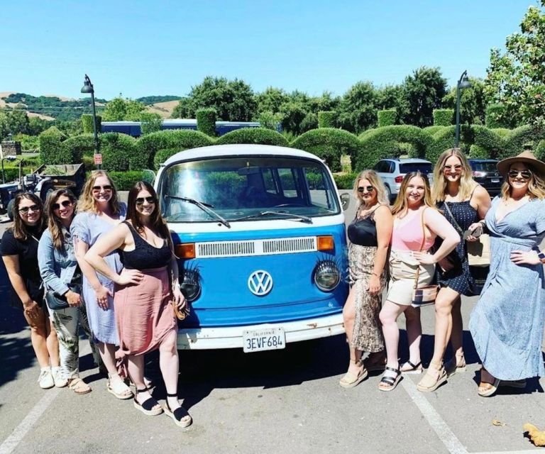 San Fransisco: Vintage VW Bus Wine Country Tour Small Group - First Winery: Start With A Real Tasting