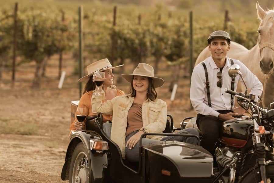 San Luis Obispo: Vineyard Rides Wine Adventure - The optional Wolff Winery tasting