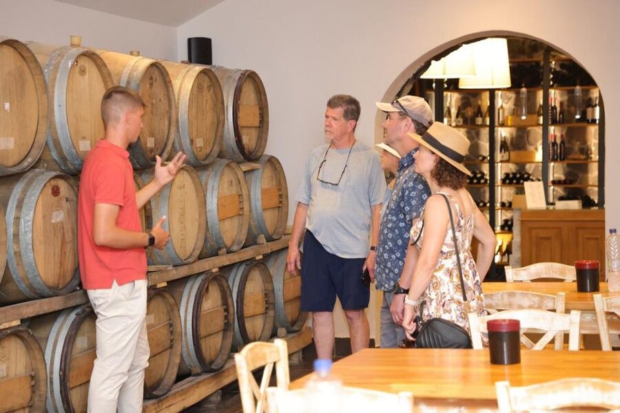 Santorini: Vineyard and Winery Tour with Cooking Class - Chef Chris turns the second half into lunch