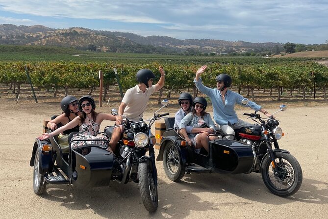 Scenic Sidecar Vineyard Adventure San Luis Obispo - Key points to know before you book