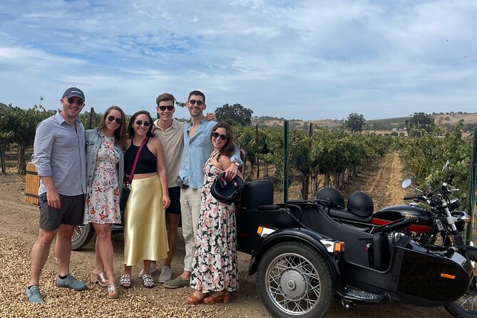 Scenic Sidecar Vineyard Adventure San Luis Obispo - Who will enjoy this most