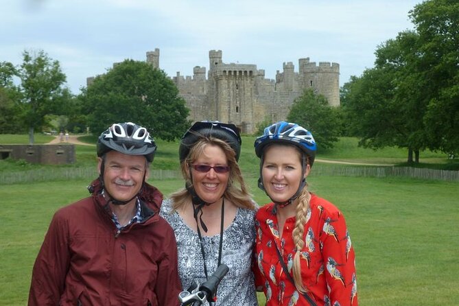 Self-Guided Electric Bike Tour to vineyards and castles in Kent - Riding the electric bike through Kent