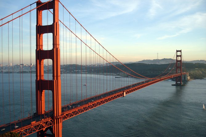 Small Group Napa and Sonoma Half-Day Wine Tour from San Francisco - Crossing the Golden Gate Bridge after lunch
