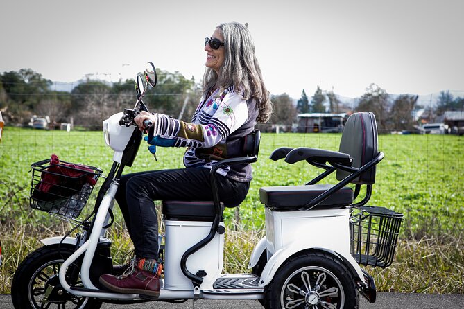 Sonoma Wine Country Electric Trike Tour - 3 hours - Why an electric trike works well in Sonoma