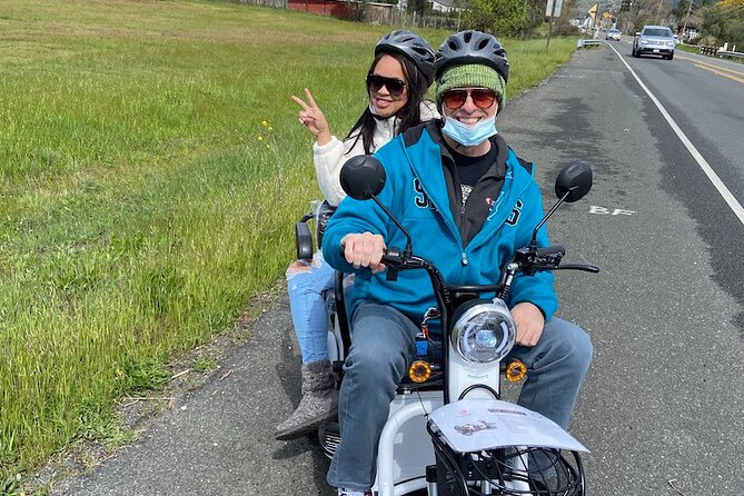Sonoma Wine Country Electric Trike Tour - 5 hours - General Vallejo Home and Mission San Francisco Solano