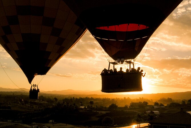Sunrise Hot Air Balloon Flight over the Temecula Wine Country - The pilots make a big difference