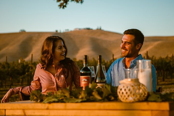 Sunset at the Vineyards Sidecar Wine Adventure Paso Robles - What the 75-minute tour includes