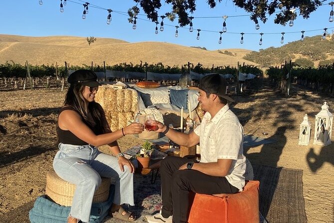 Sunset at the Vineyards Sidecar Wine Adventure Paso Robles - How the final five minutes work