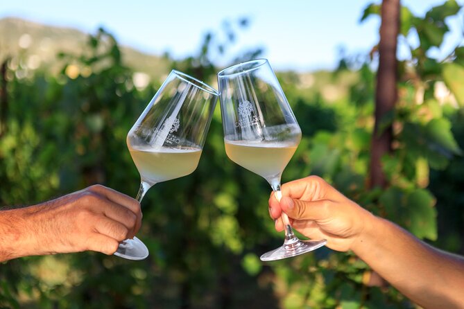 Sunset picnic in the vineyard - Sunset above Lipari, with the vineyard under your feet