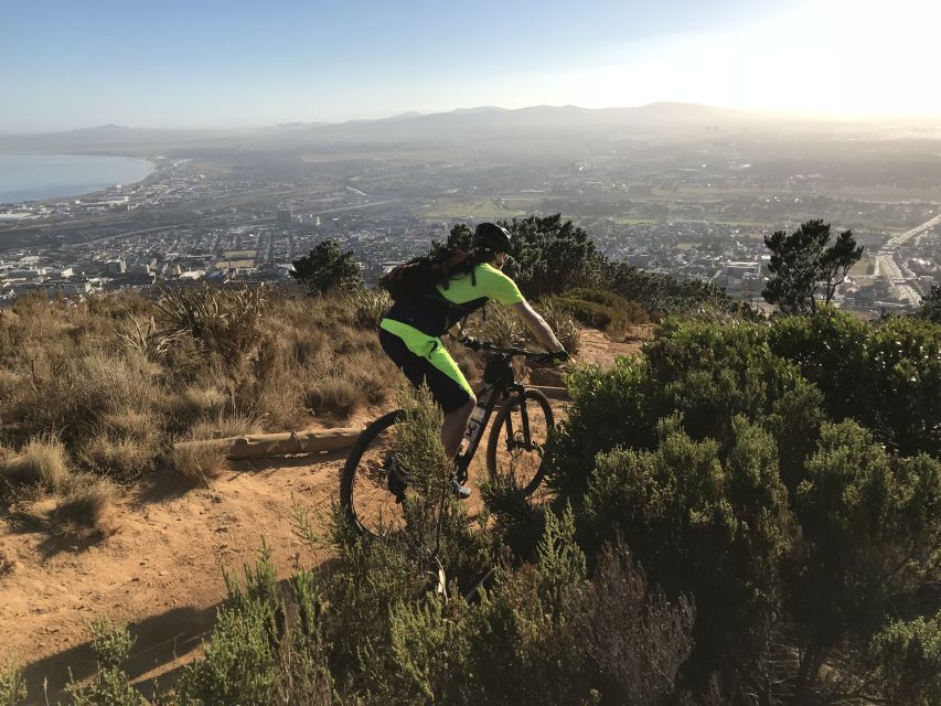 Table Mountain: Mountain Biking to Constantia Wine Estate - Rocky Jeep track toward Newlands Forest