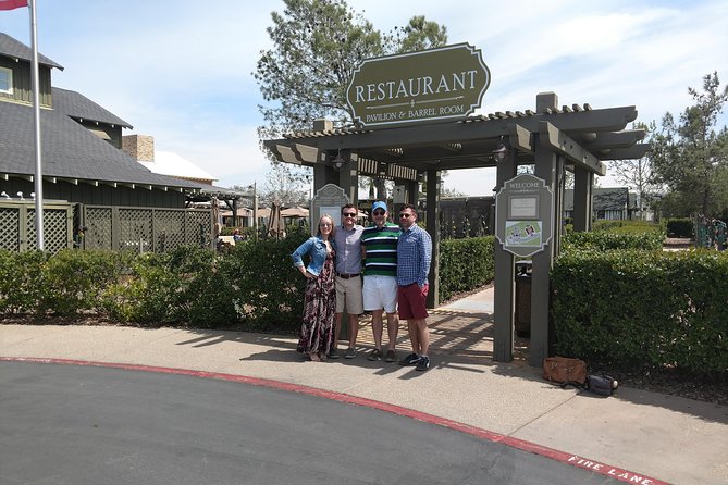 Temecula Valley Wineries and Vineyards Drink and Taste Tour From Orange County - Monte De Oro brings variety to the route