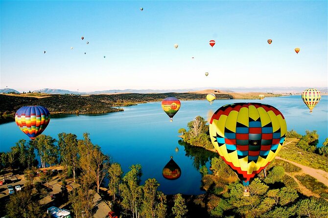 Temecula Wine Country AM Balloon Ride - Taking Off Over Temecula Valley