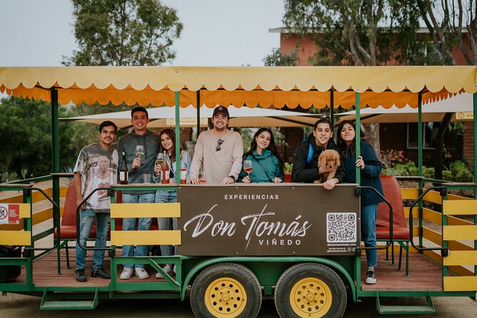 Tractor Pull Around Vineyards and Wine Tasting Tour - 1 pm: the 700 Reales tasting