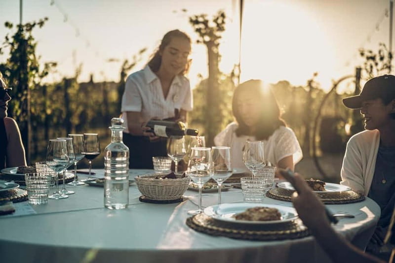 Tuscan Vineyard Dinner with Wine Tasting - Lasagna brings the tasting to the first course