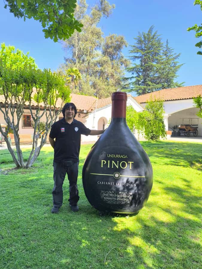 UNDURRAGA VINEYARD - From Santiago to the Maipo Valley