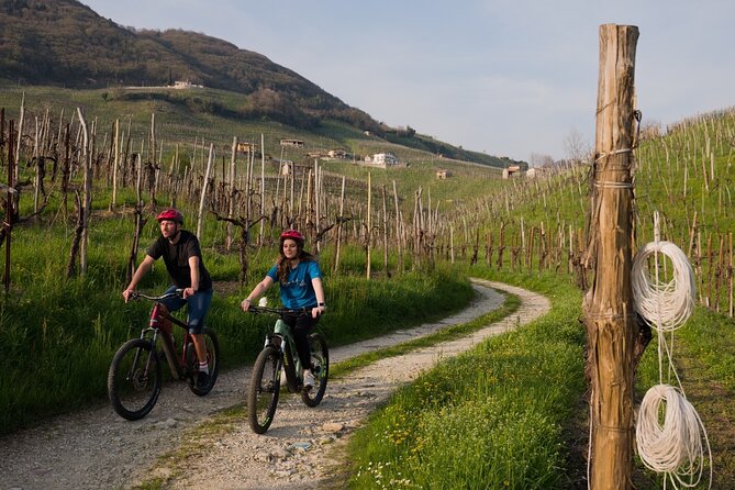 Valdobbiadene e-bike tour amongst vineyards UNESCO Prosecco Hills - The up-and-down roads around Valdobbiadene
