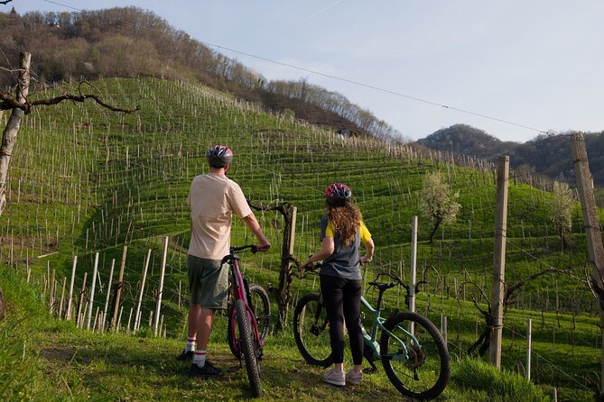 Valdobbiadene e-bike tour amongst vineyards UNESCO Prosecco Hills - Guided ride or self-guided route?