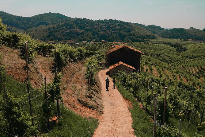 Valdobbiadene e-bike tour amongst vineyards UNESCO Prosecco Hills - What the $72.10 price really includes