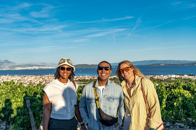 Vineyard Experience: Wine Tasting near Split - The view over Kaštela Bay is part of the tasting