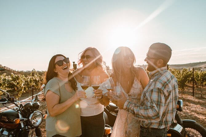 Vineyard Rides Paso Robles Sidecar Wine Adventure - The 45-minute vineyard ride