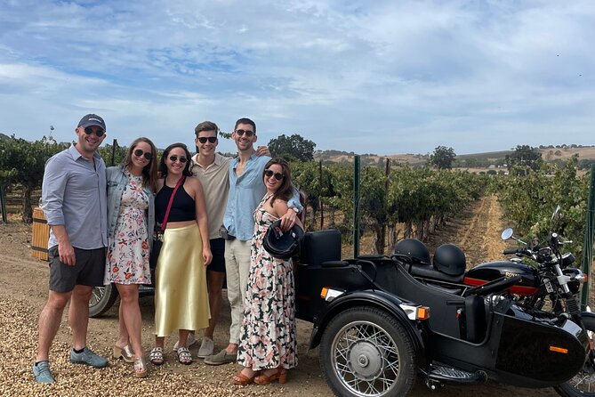 Vineyard Rides San Luis Obispo Sidecar Wine Adventure - Timing, age rules, and booking details