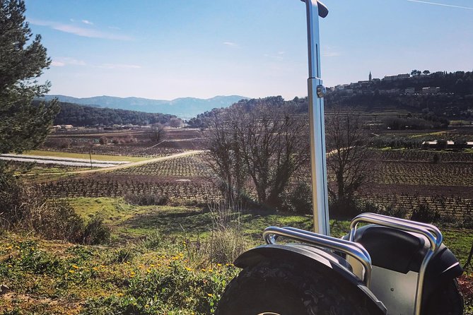 Vineyard visit in Gyropode, visit of Cave & Tasting Wines of Bandol - A quick ride into the Bandol wine country