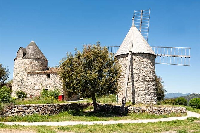 Visit to the Faugères Vineyards with Picnic from Béziers - The Faugères mill and its wide views