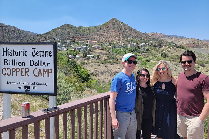 Voted Best in Sedona-Jerome & Vineyards, with Lunch & Tastings - Javelina Leap and Arizona-grown wine