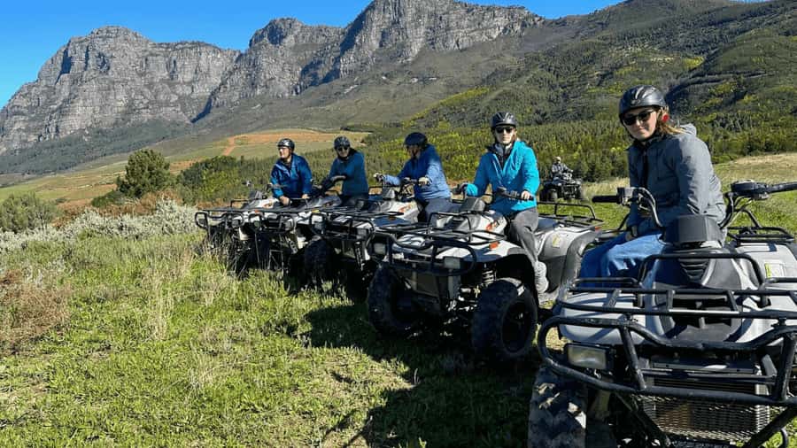 Vrede en Lust Wine Estate: 1H Quad Bike Trail - Why this quad ride works in Franschhoek
