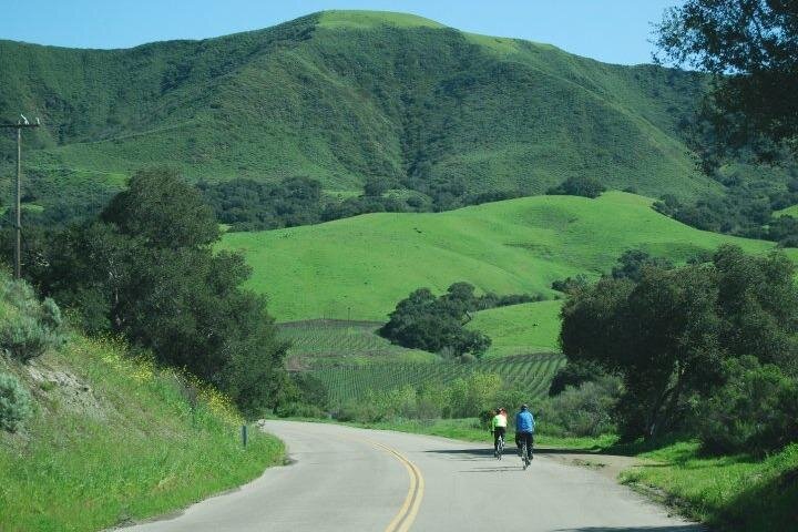 Wine Country Half-Day Bike Tour from Solvang - w/o Lunch - A quiet start in Ballard at 10:00 a.m.