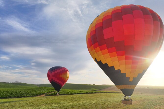 Wine Country Join-in Flight - What the flight feels like in the basket