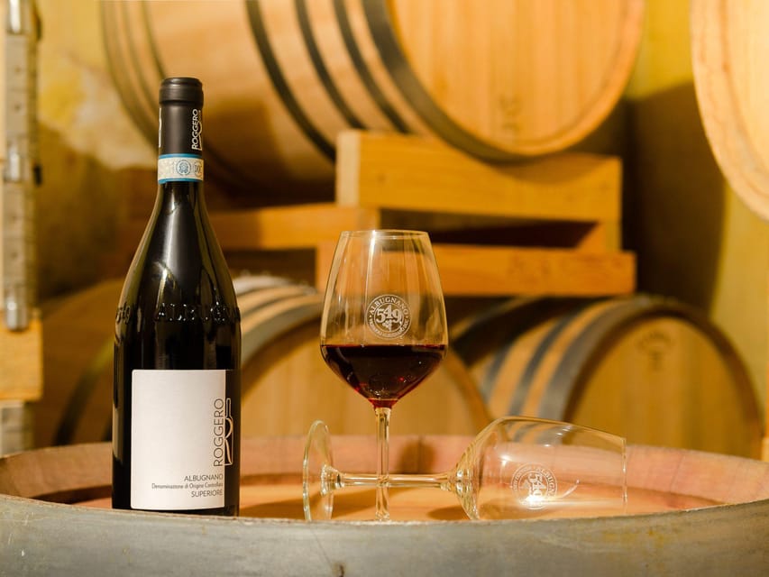 Wine Tasting and Winery Visit near Asti and Turin - Four Wines and a Piedmont Snack Board