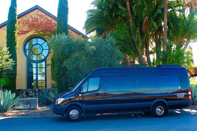Winery and Vineyard Transportation in Executive Style Mercedes-Benz Sprinter - The best parts of the experience